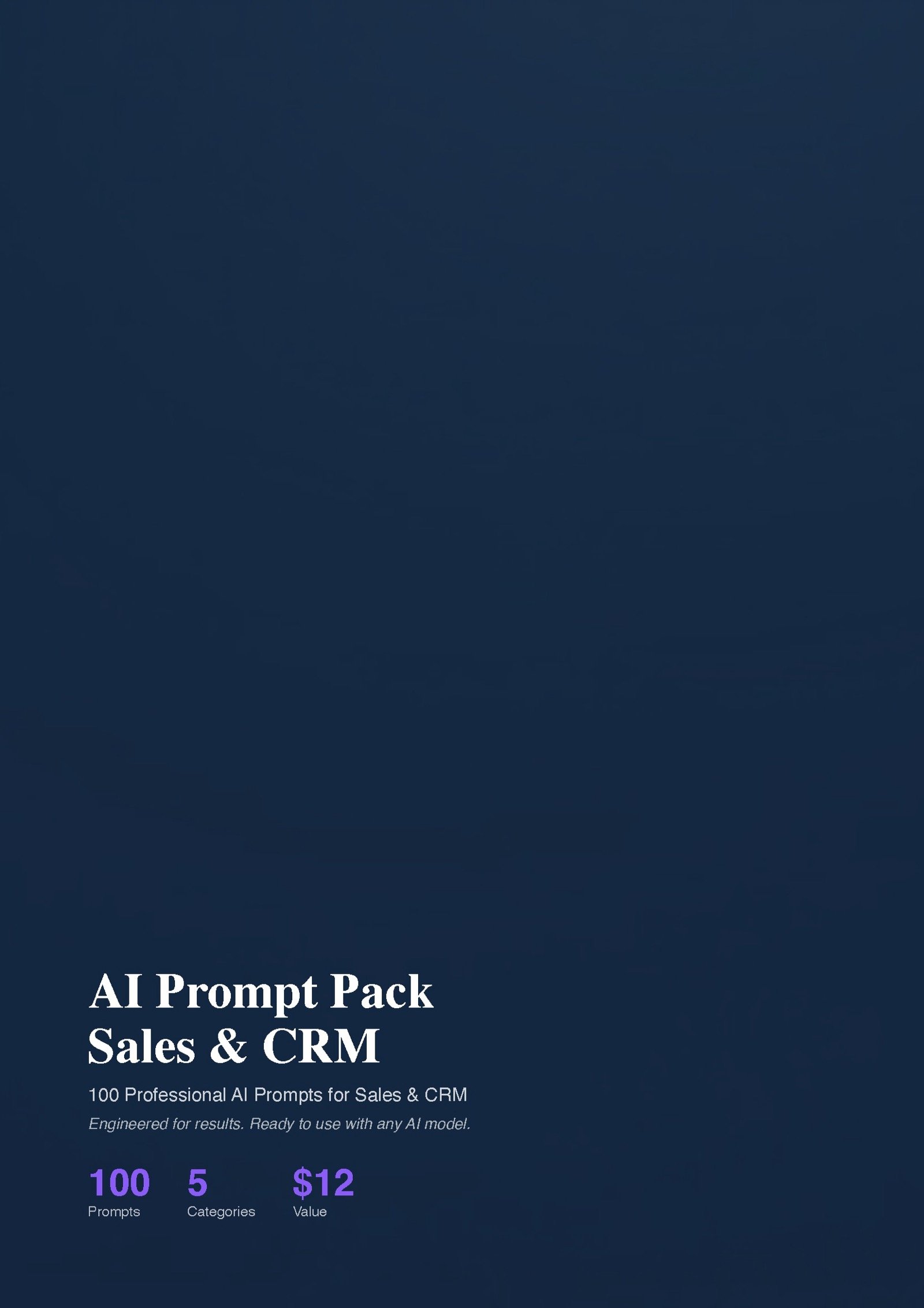 Sales & CRM